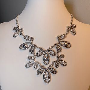 Brighton Crystal Studded Statement Necklace